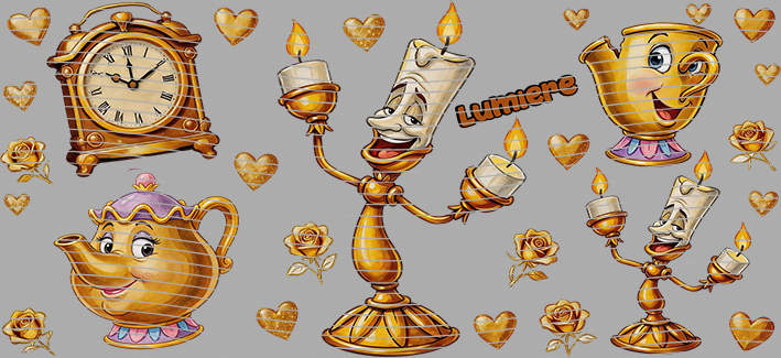 16oz Disney style-D-3464